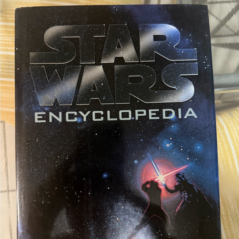 Star Wars Encyclopedia by Stephen J. Sansweet 1998 Hardcover dust jacket